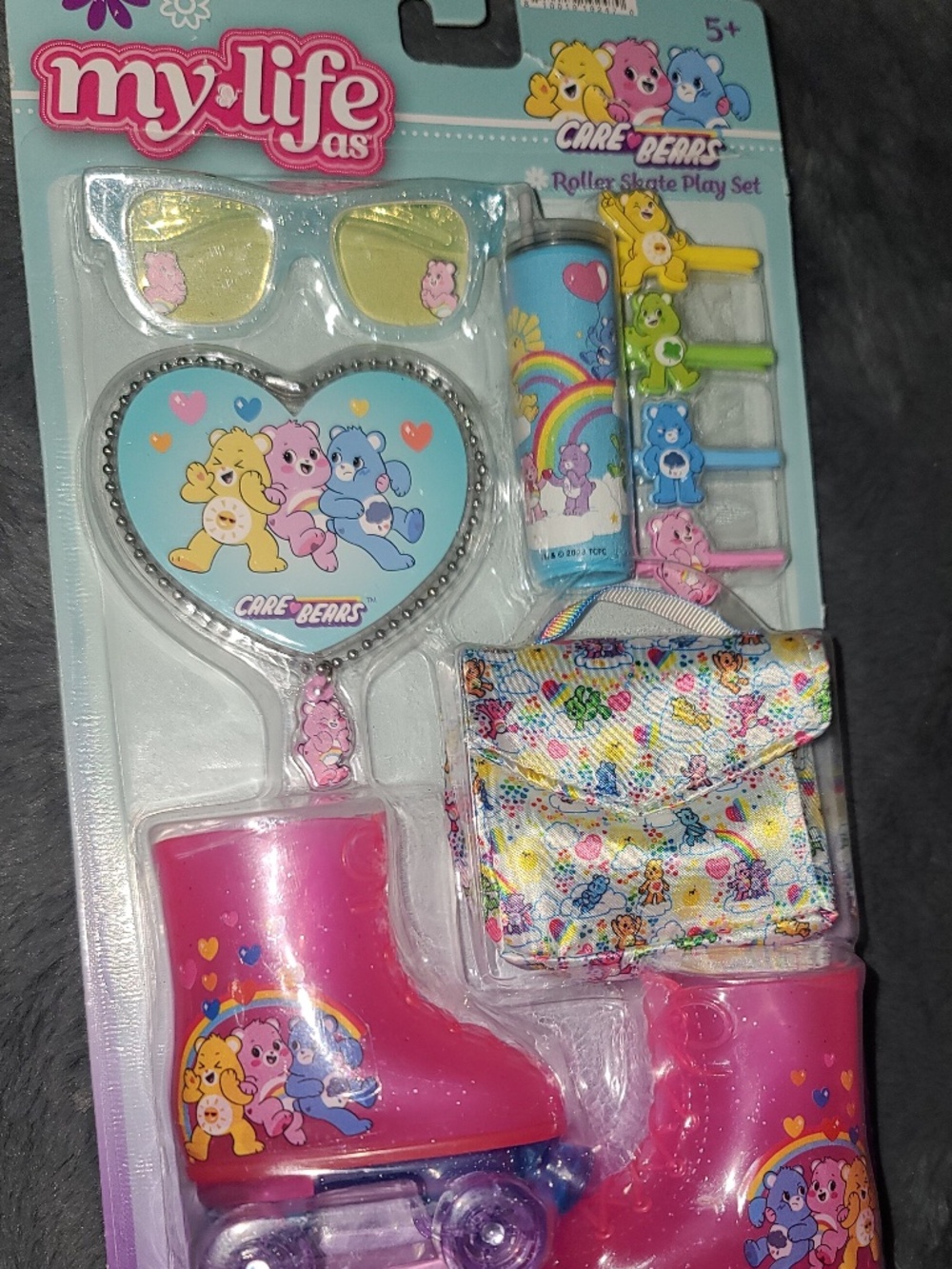 My Life as Care Bears Roller Skate Play Set 20pcs. For 18” Doll NEW